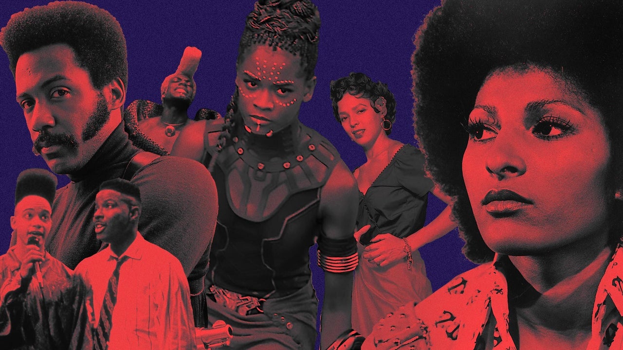 Black hair movie sale