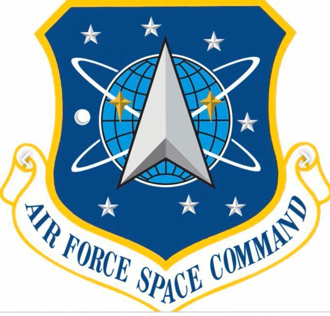 Air Force Space Command seal.