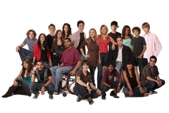 The cast of "Degrassi: The Next Generation," a popular spin-off series that was spawned after Kit Hood and Linda schuyler's original series. 