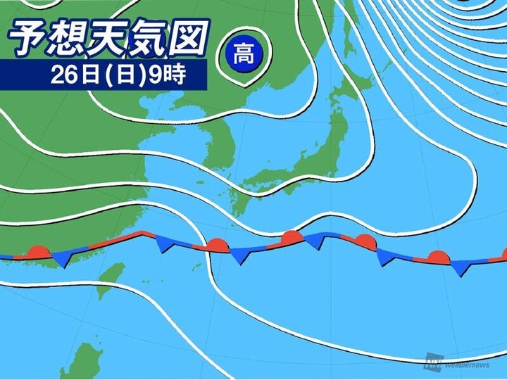 予想天気図