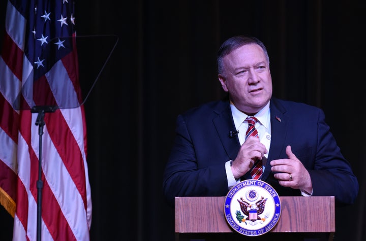 Secretary of State Mike Pompeo reportedly went off on an NPR reporter for asking him questions about Ukraine during an interview.