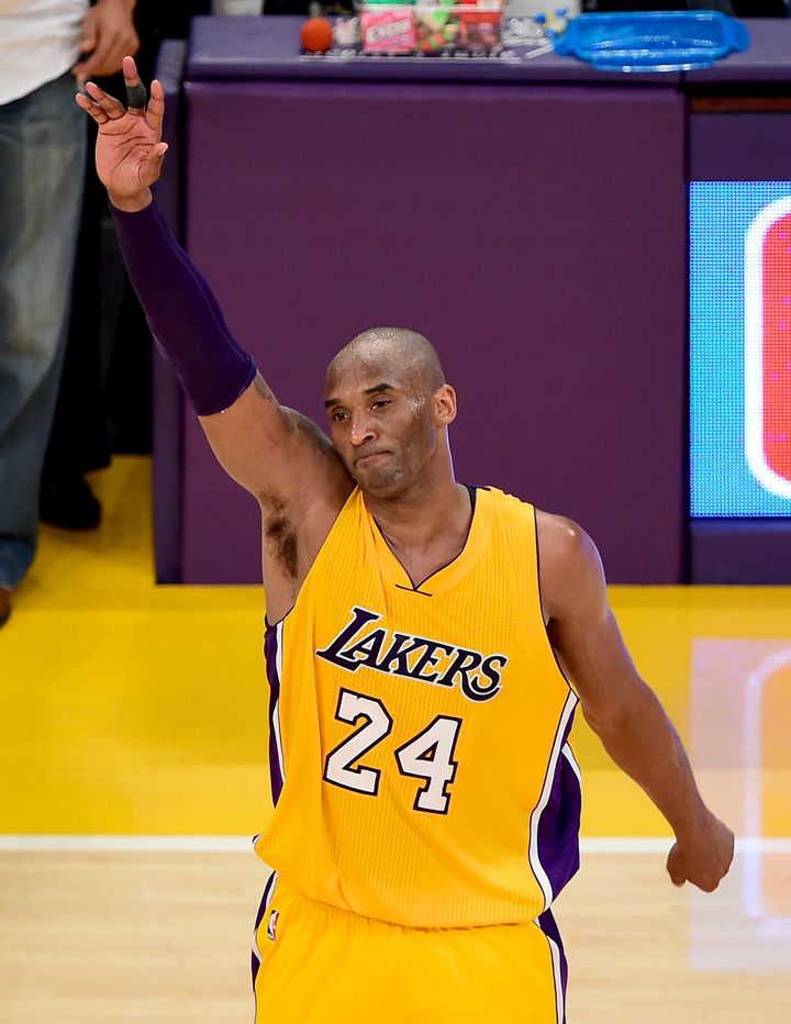 Kobe Bryant died in a helicopter crash on Sunday