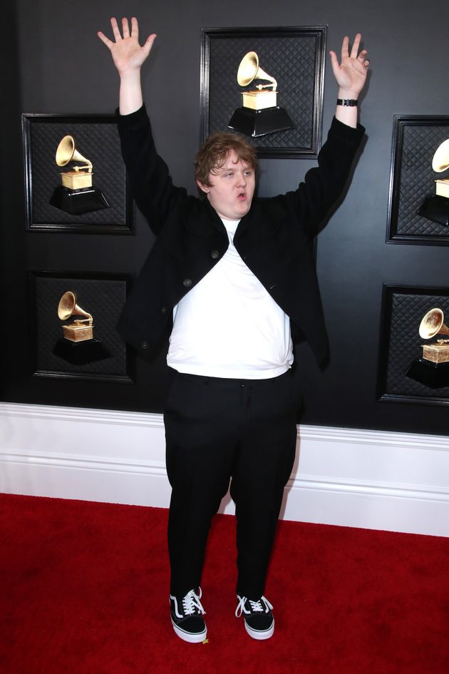 Grammys 2020 Red Carpet: Lewis Capaldi Has Some Fun As He Poses Up A Storm
