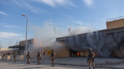 L’ambassade américaine à Bagdad touchée par des