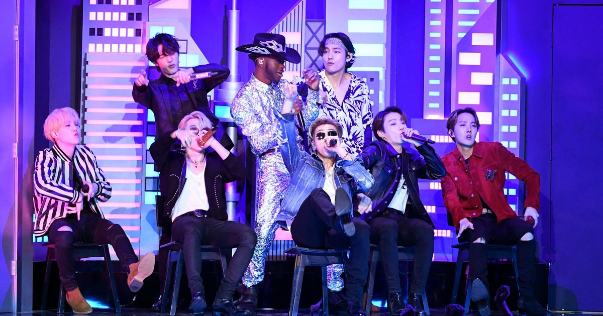 Bts リル ナズ Xに参加 白人優位 のグラミー賞で人種を超えた圧巻パフォーマンスを披露 ハフポスト Bts リル ナズ Xに参加 白人優位 のグラミー賞で人種を超えた圧巻パフォーマンスを披露 ハフポスト