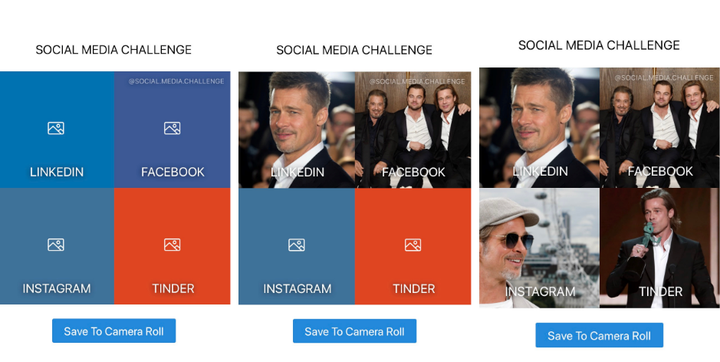 Social Media Challenge, solo para iOS.