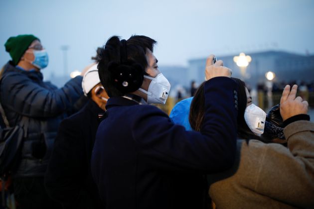 Selfie. Χωρίς λόγια. China January 27, 2020. REUTERS/Carlos...
