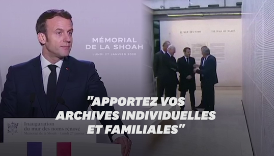Macron appelle les Français à partager leurs archives de la