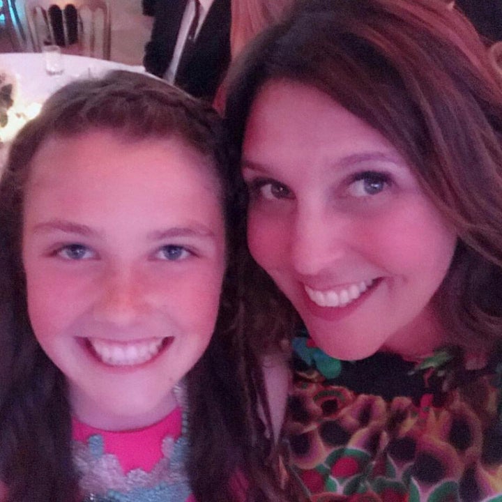 Payton Chester, left, with her mother Sarah.