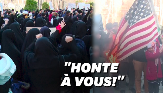 Drapeau américain brûlé, “ministre incompétent”, nouvelle protestation à