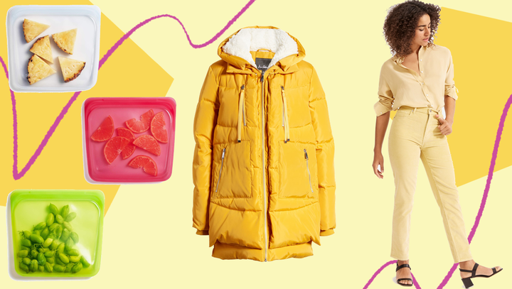 Stasher bags, an "Amazon Coat" dupe and Everlane's cheeky cords, oh my! These are some of the products that HuffPost readers bought in January.