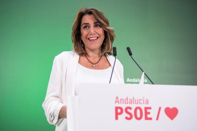La secretaria general del PSOE-A, Susana
