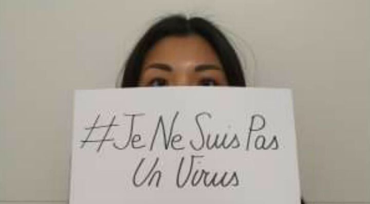 La montée du racisme anti-asiatique en lien avec l'épidémie de coronavirus a fait naître en France le mot-clic #JeNeSuisPasUnVirus.