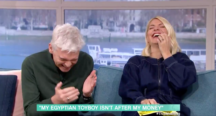 Holly Willoughby And Phillip Schofield Left Speechless After 80 Year Old Guest Holds Nothing