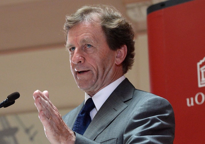 File photo of Allan Rock when he was president of the University of Ottawa on June 25, 2014.