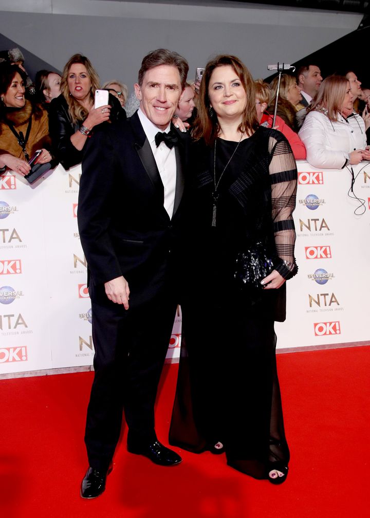 Rob Brydon and Ruth Jones 