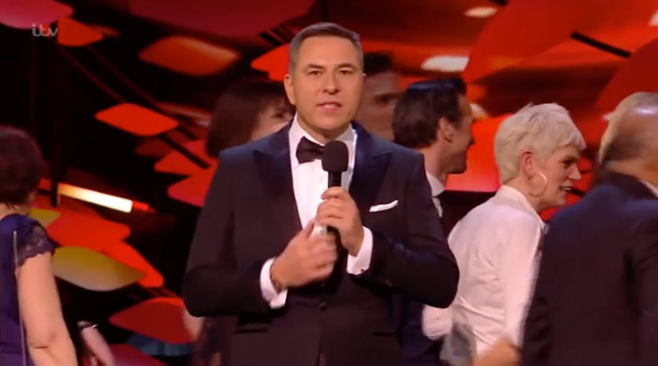 David Walliams made a joke about Caroline Flack as he hosted the NTAs