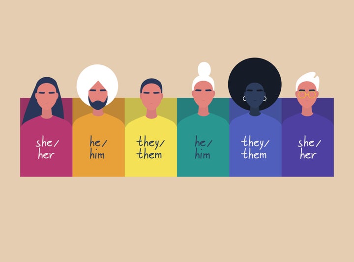 Besides she/her and he/him, some Canadians may go by they/them.