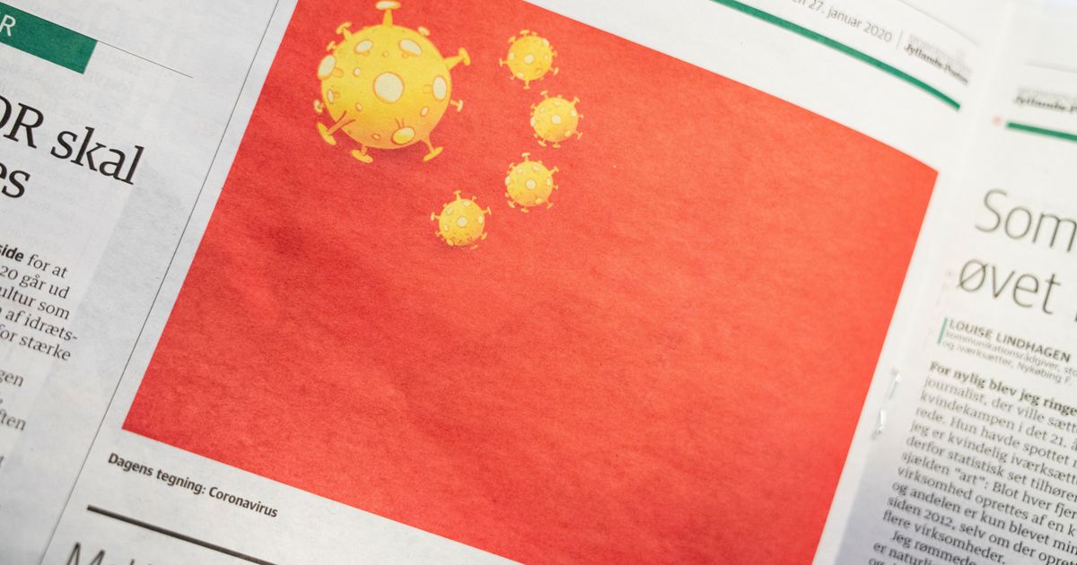 新型コロナウイルスが中国国旗になったイラストをデンマーク紙が掲載 大使館が抗議 ハフポスト