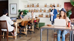 働き方宣言制度や新規事業への挑戦も。多様化する働き方に、独自の制度があります。