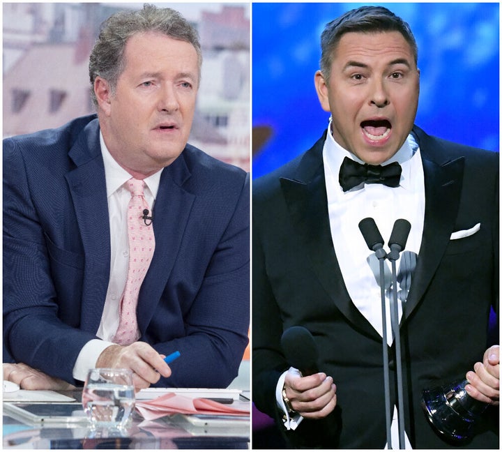 Piers Morgan (left) and David Walliams