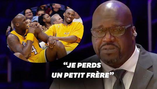 En larmes, Shaquille O’Neal raconte comment il a appris la mort de Kobe