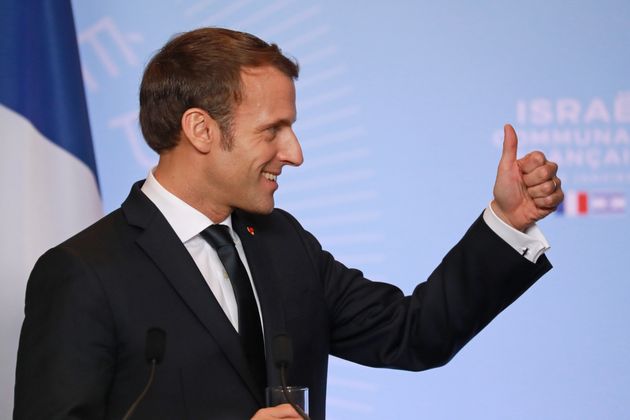 Image d'illustration - Emmanuel Macron lors de son dernier voyage en