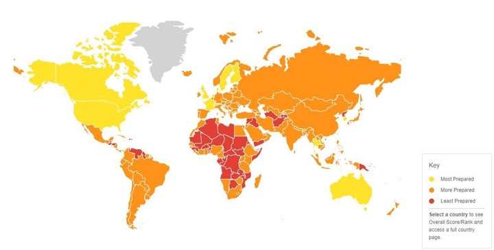 GHS Index Map