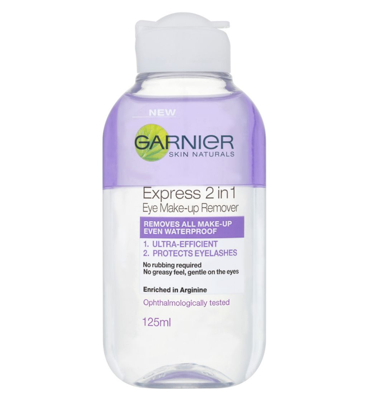 Garnier Skin Naturals 2in1 Eye Make-up Remover, Boots