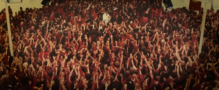 Bhagwan Rajneesh in "Wild Wild Country."