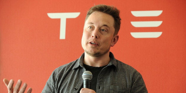 Founder and CEO of Tesla Motors Elon Musk speaks during a media tour of the Tesla Gigafactory, which will produce batteries for the electric carmaker, in Sparks, Nevada, U.S. July 26, 2016. REUTERS/James Glover II