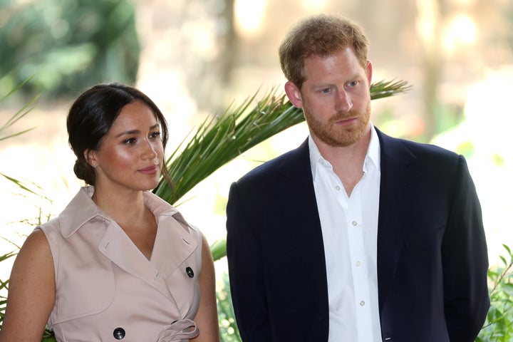 Meghan Markle and Prince Harry, pictured in Johannesburg during their South African tour, are currently living in B.C. with their son, Archie.