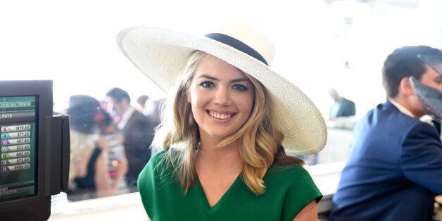 LOUISVILLE, KY - MAY 07: Kate Upton attends The 142nd Kentucky Derby at Churchill Downs on May 7, 2016 in Louisville, Kentucky. (Photo by Stephen J. Cohen/WireImage)