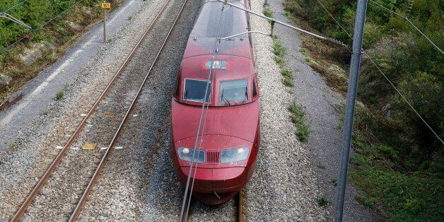 High-speed Thalys train. (Photo by: Godong/UIG via Getty Images)