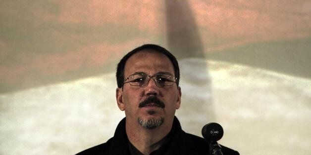 Ο Αλεχάντρο Κάστρο στη συνέντευξη τύπου για το βιβλίο του «Το τίμημα της ισχύος, η αυτοκρατορία του τρόμου»