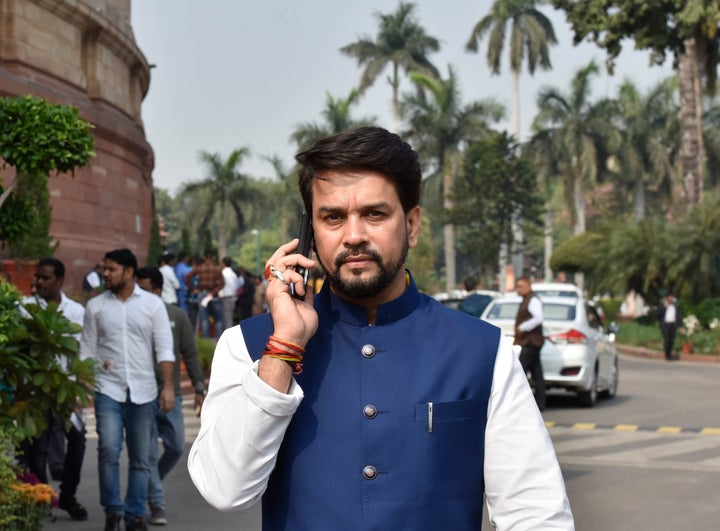 File image of Anurag Thakur. 