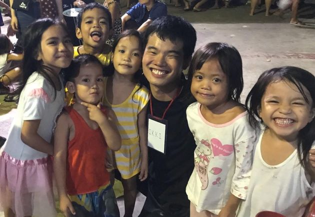 貧困層の子どもたちが 和太鼓をフィリピンで叩く理由 東日本大震災を受けて作られた曲を ハフポスト