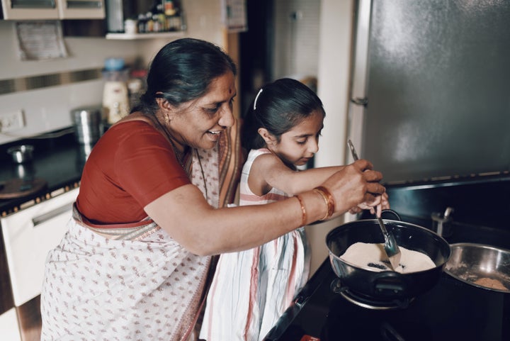 Grandparent relationships can be very special for kids.