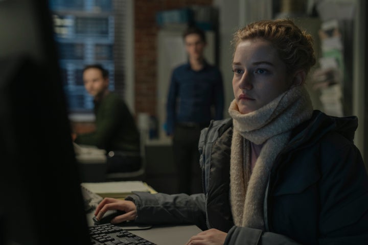 Julia Garner in "The Assistant."