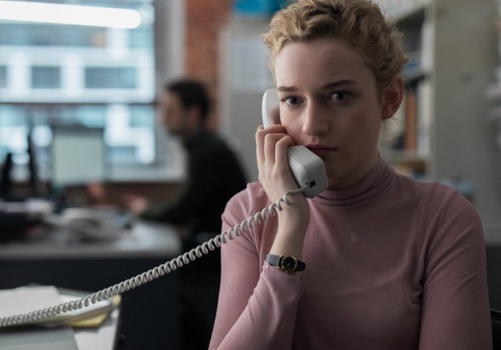 Julia Garner in "The Assistant."