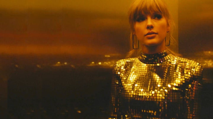 Taylor Swift in a scene from the documentary "Miss Americana."