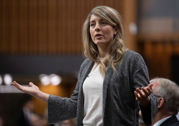Economic Development Minister Melanie Joly responds in the House of Commons on January 30, 2020.