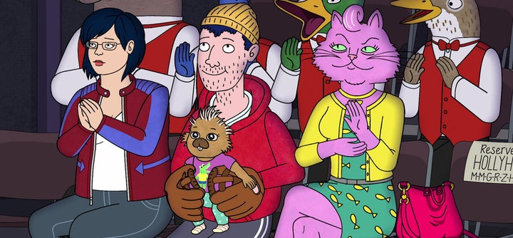 Another scene from the final episodes of "BoJack Horseman"