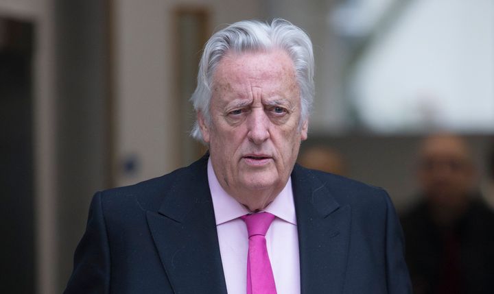 Michael Mansfield QC leaves the Grenfell Tower public inquiry in London, where the inquiry has heard that firms involved in the refurbishment have made a "highly reprehensible" bid for legal immunity for some witnesses.