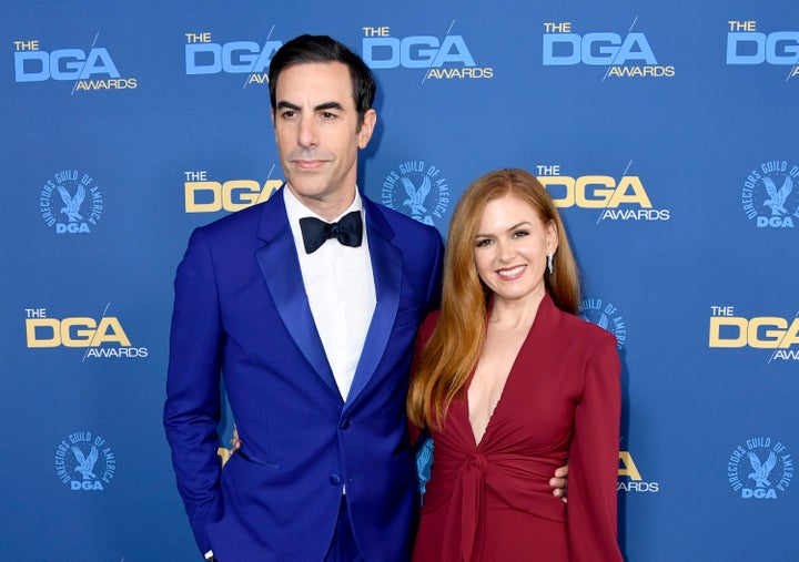 Sacha Baron Cohen and Isla Fisher are the parents of Olive, Elula and Montgomery.