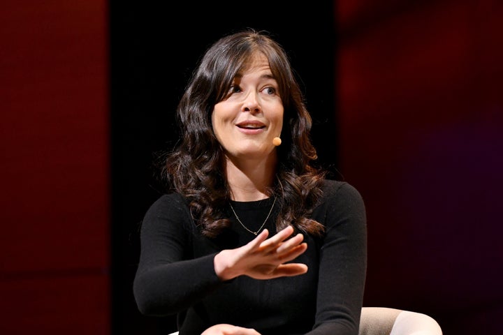 Megan Twohey speaks during the #MeToo…Two Years Later panel at the 2019 Glamour Women Of The Year Summit in New York City.