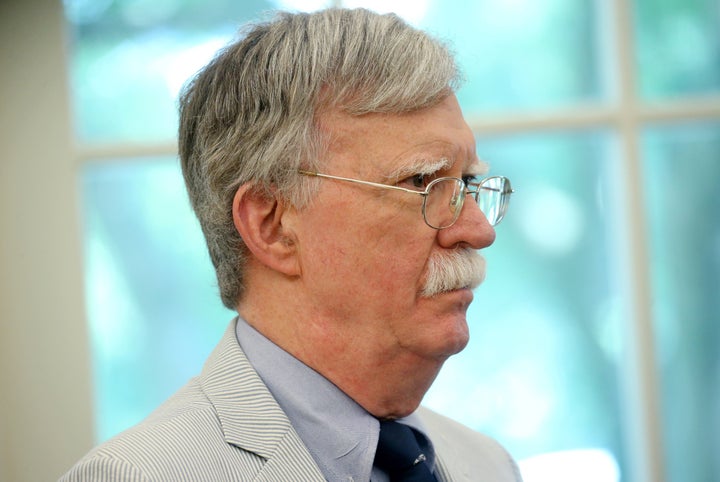 U.S. national security adviser John Bolton reportedly writes in a draft of his upcoming book that President Donald Trump was personally directing the campaign to pressure Ukraine into announcing an investigation for personal political reasons.