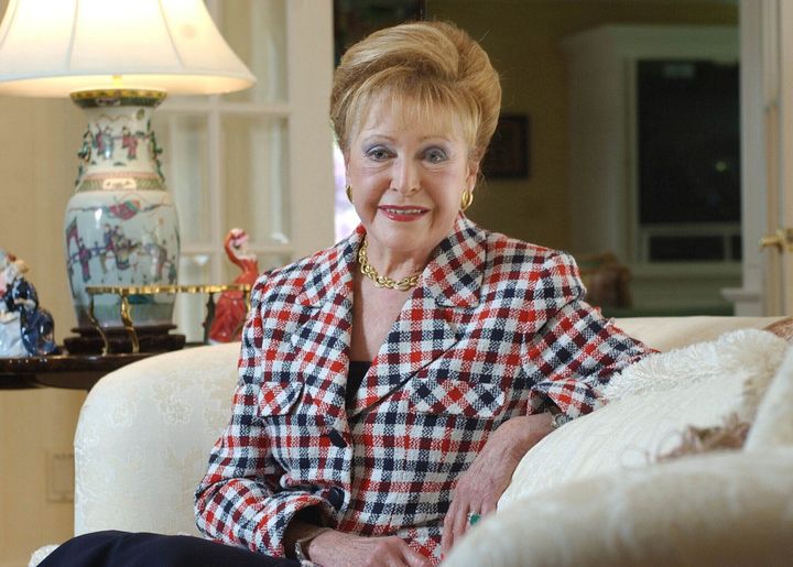 A file photo of Author Mary Higgins Clark from June 3, 2004.