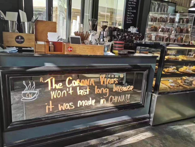 'It's Racism': Sydney Cafe's 'Made In China' Coronavirus Sign Sparks