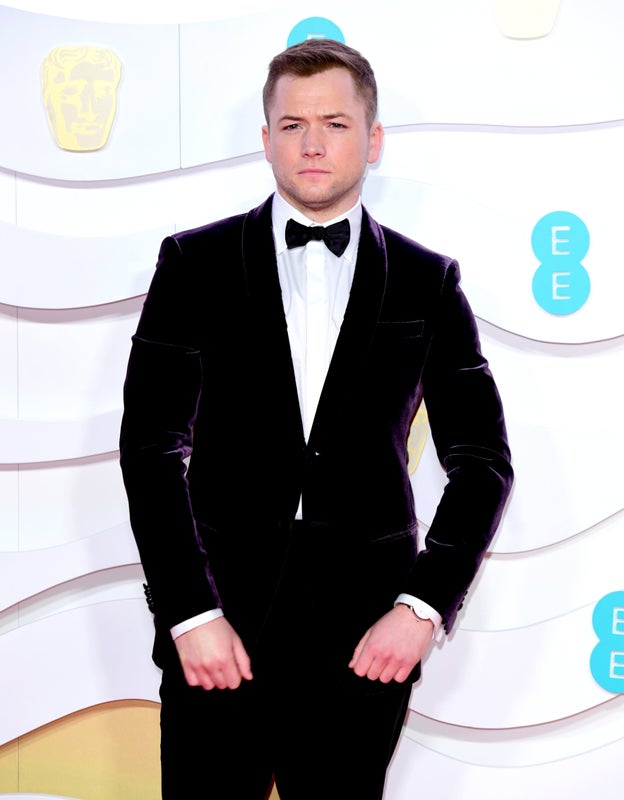 Taron Egerton attending the 73rd British Academy Film Awards held at the Royal Albert Hall, London.